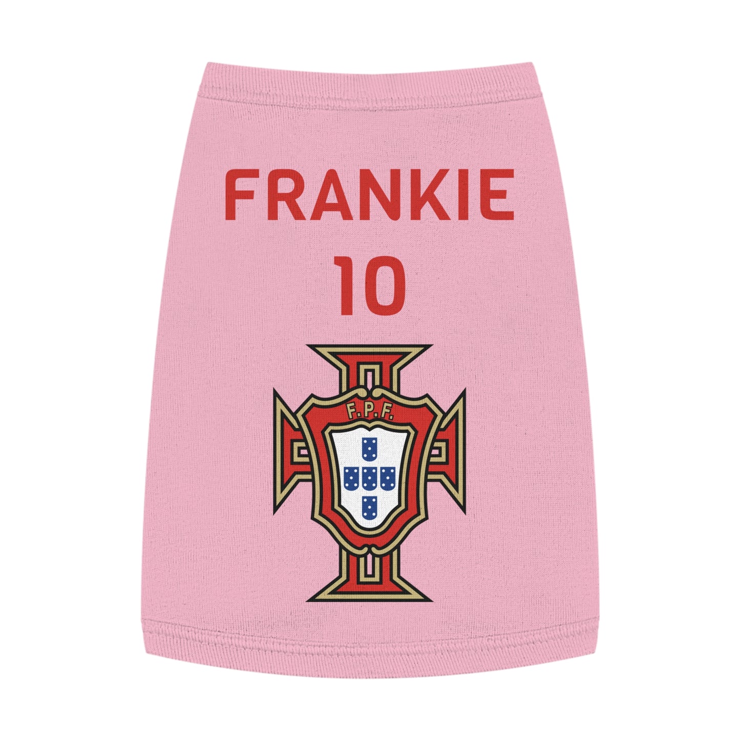 Customizable World Cup Pet Top — Team Portugal