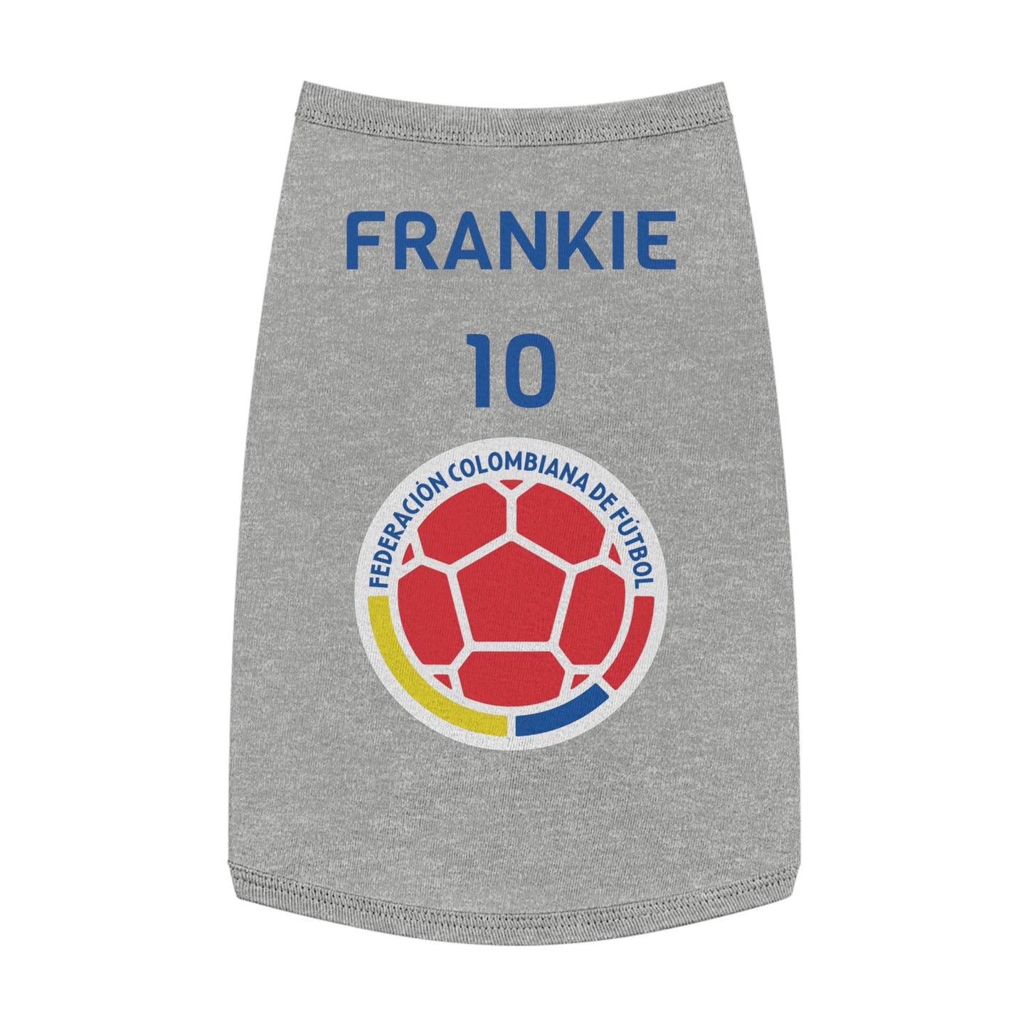 Customizable World Cup Pet Top — Team Columbia