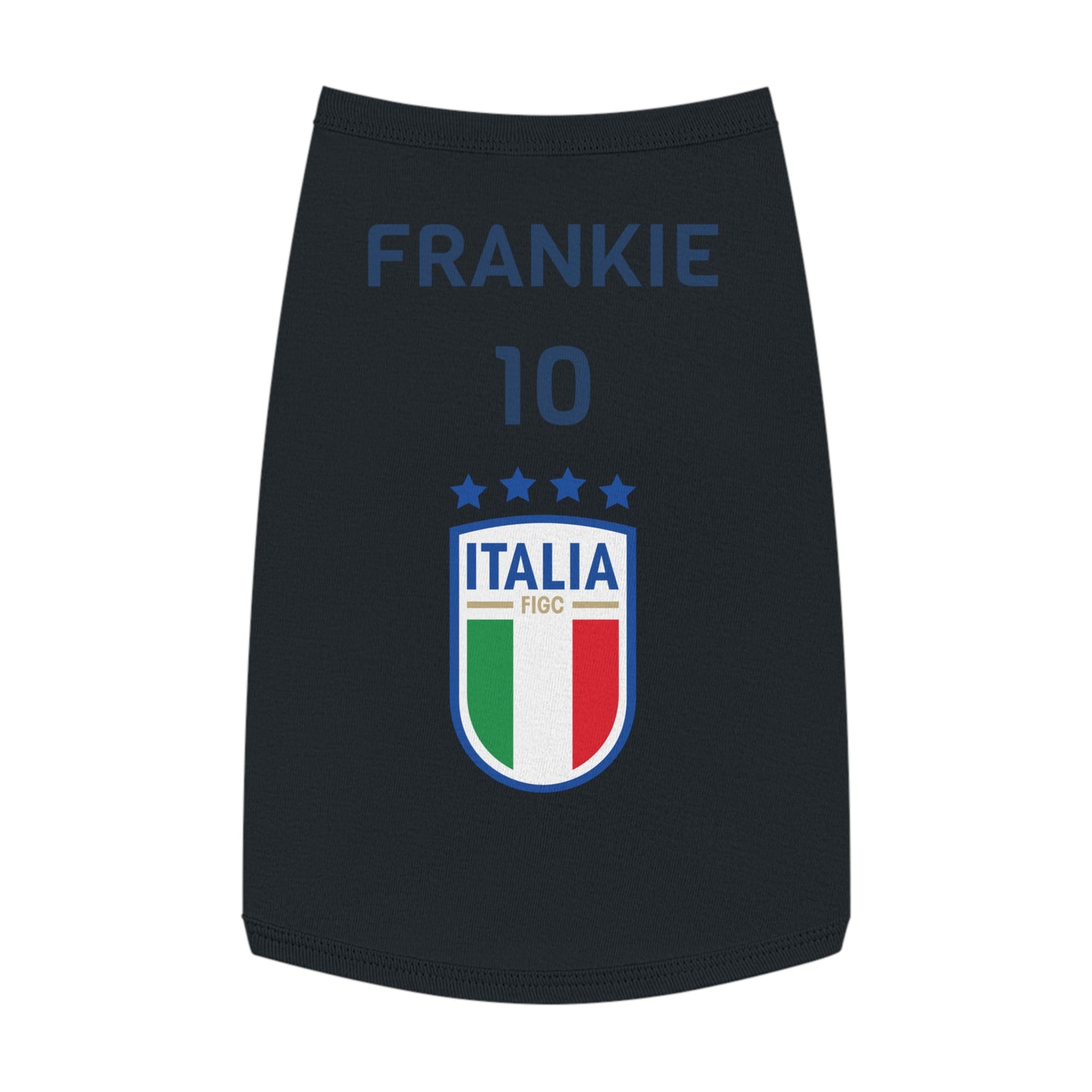 Customizable World Cup Pet Top — Team Italy