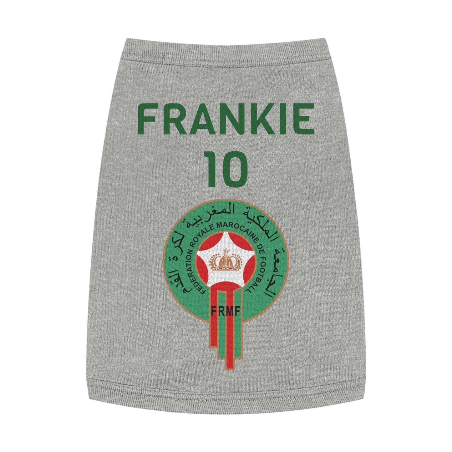 Customizable World Cup Pet Top — Team Morocco