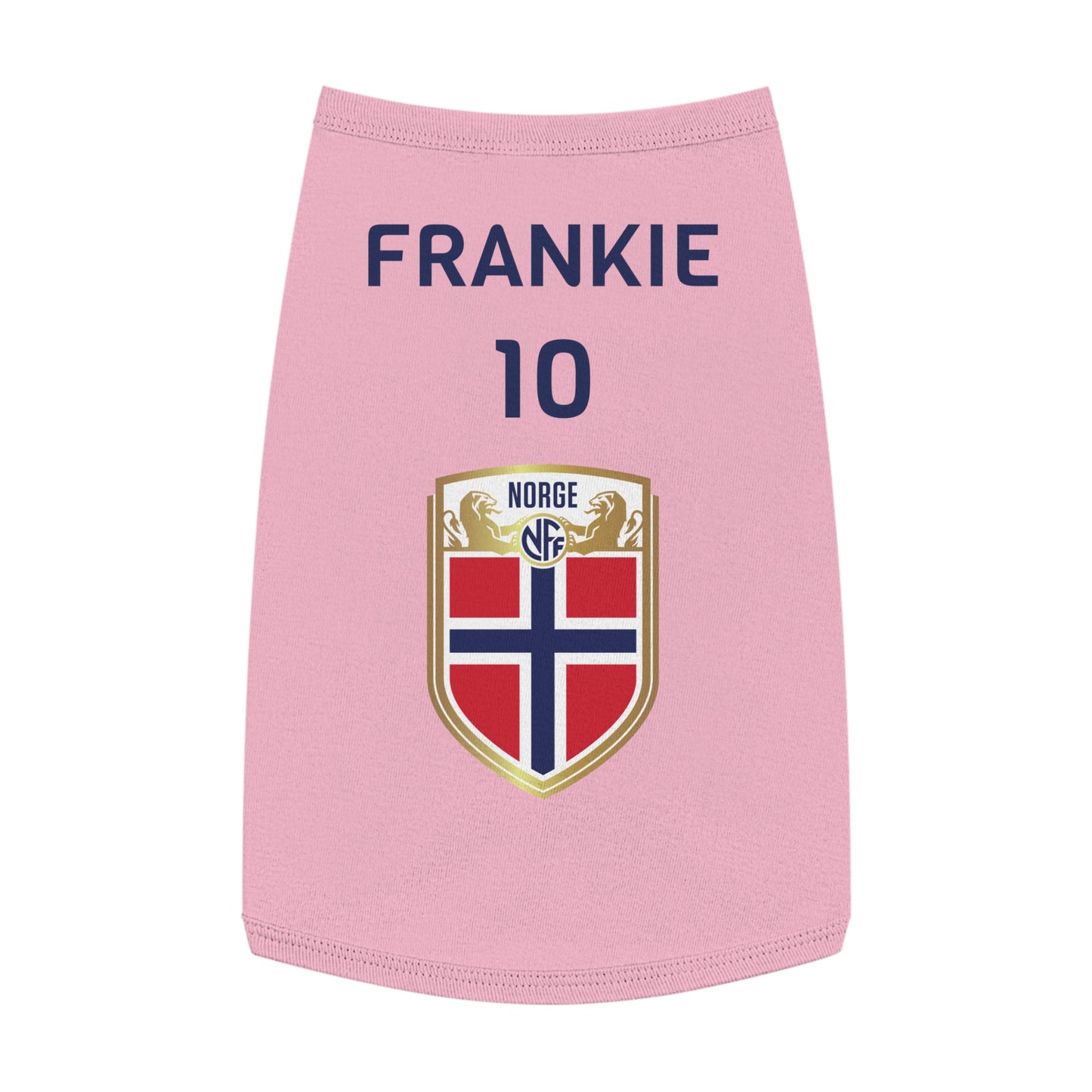 Customizable World Cup Pet Top — Team Norway