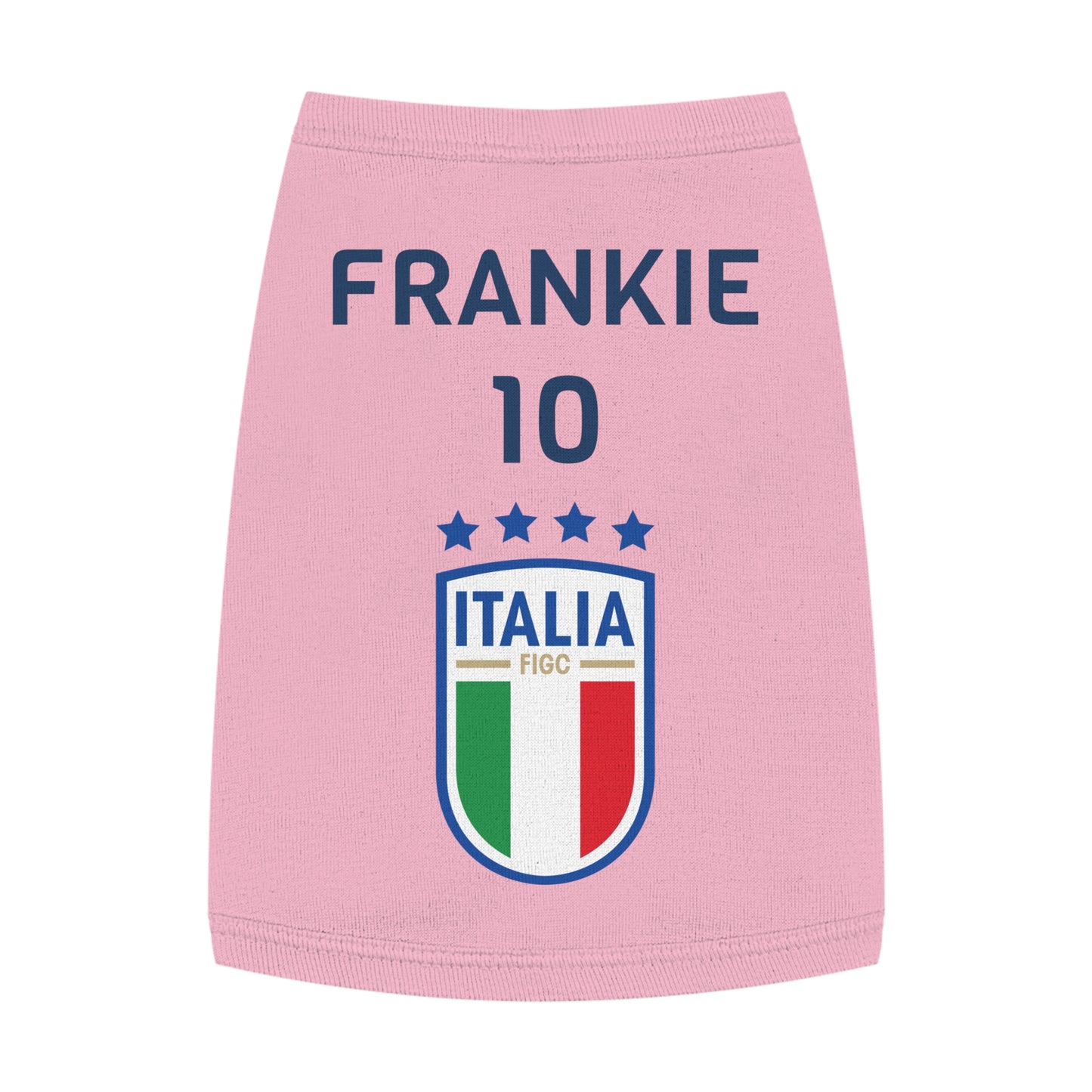 Customizable World Cup Pet Top — Team Italy