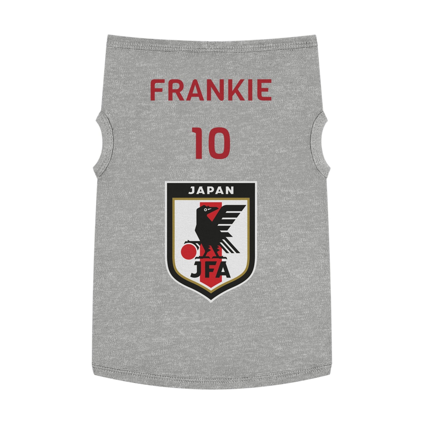 Customizable World Cup Pet Top — Team Japan