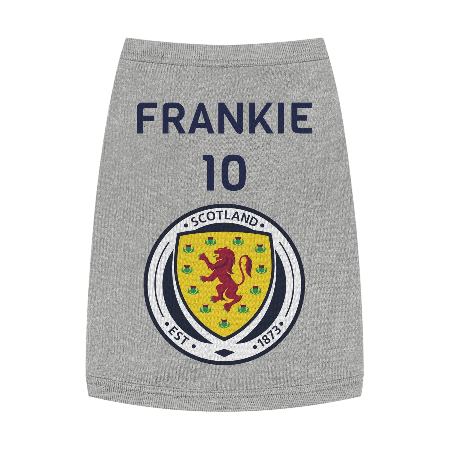 Customizable World Cup Pet Top — Team Scotland