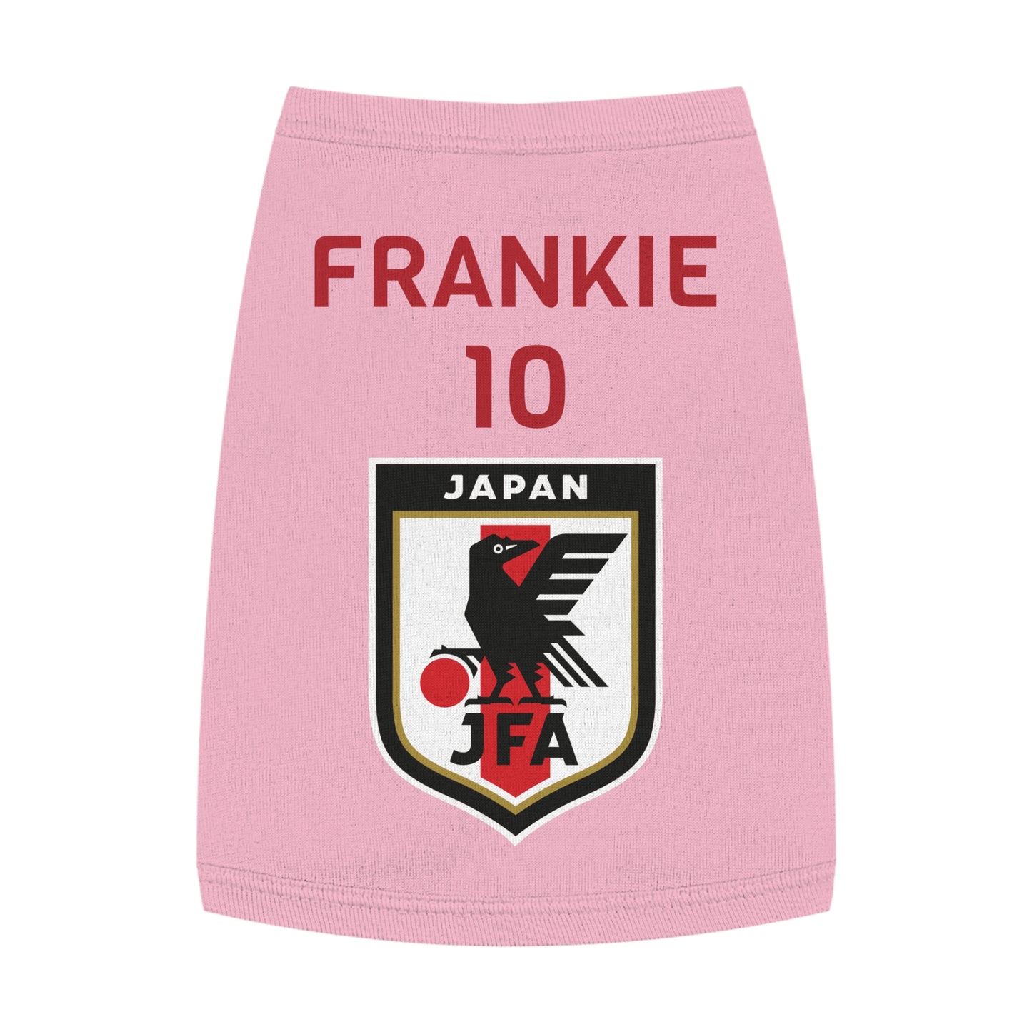 Customizable World Cup Pet Top — Team Japan