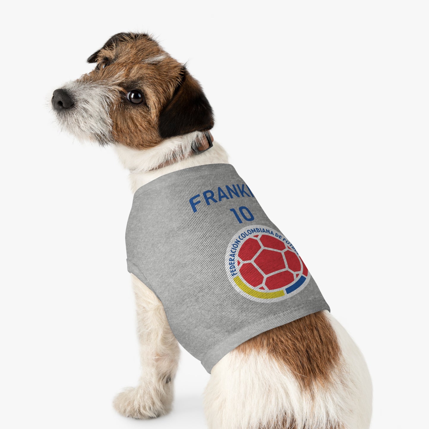 Customizable World Cup Pet Top — Team Columbia