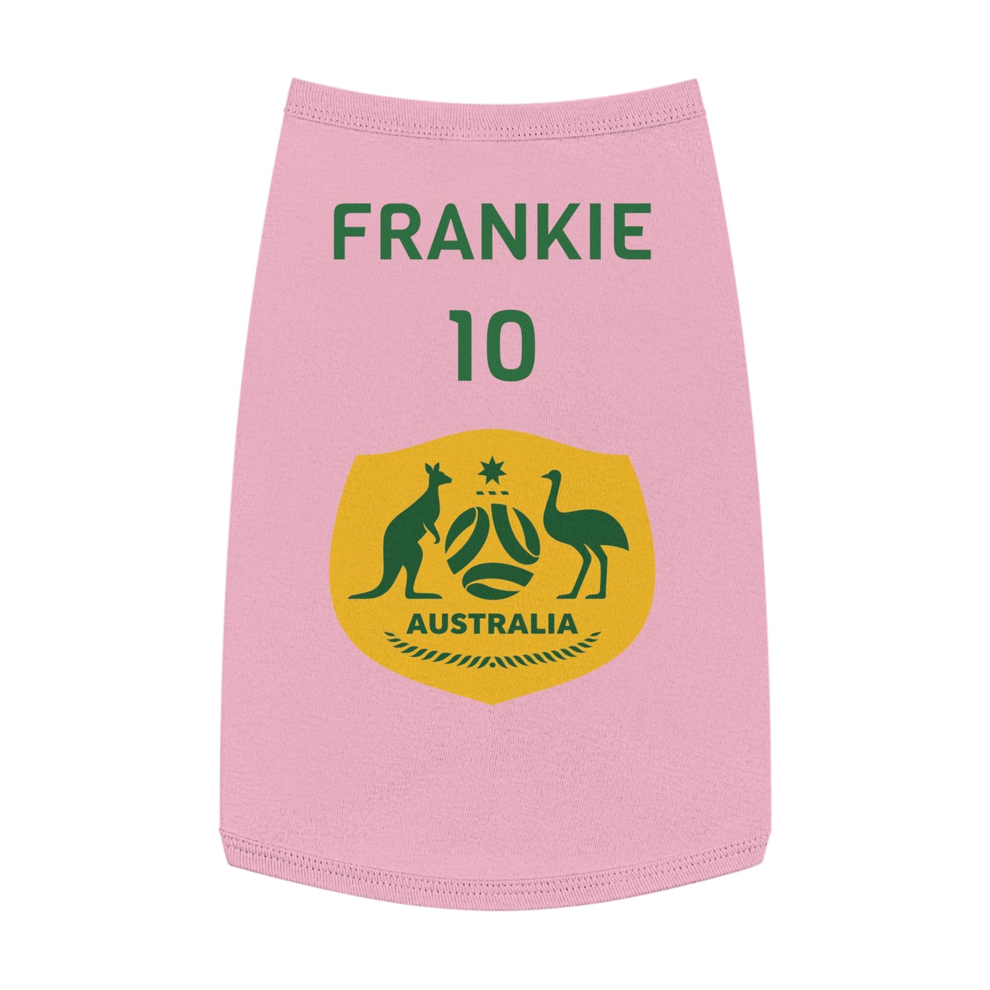 Customizable World Cup Pet Top — Team Australia