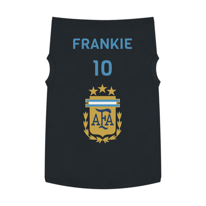 Customizable World Cup Pet Top — Team Argentina