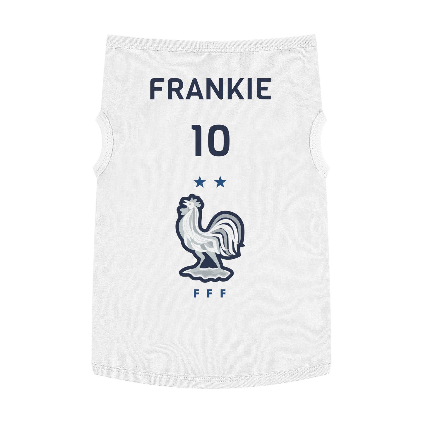 Customizable World Cup Pet Top — Team France