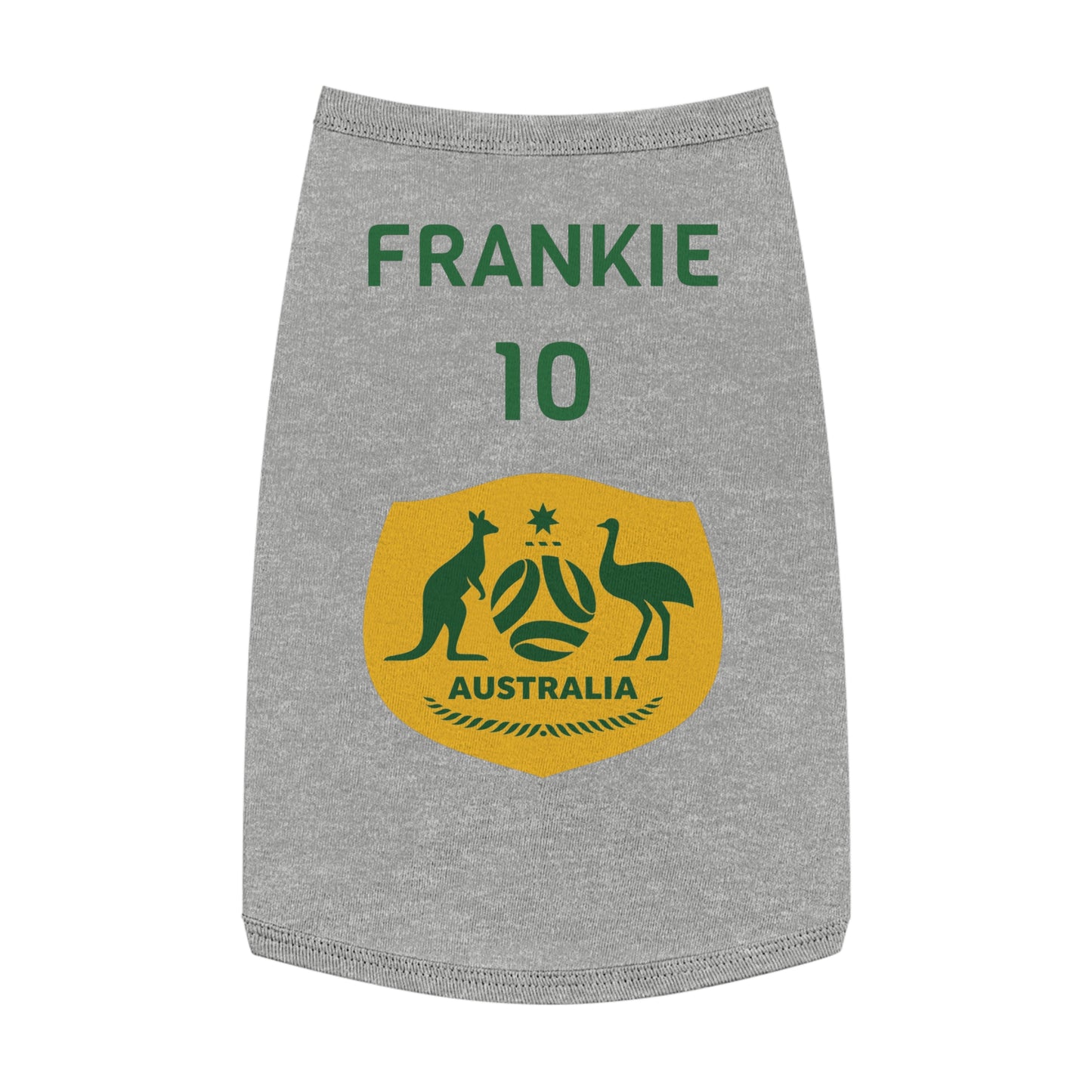 Customizable World Cup Pet Top — Team Australia