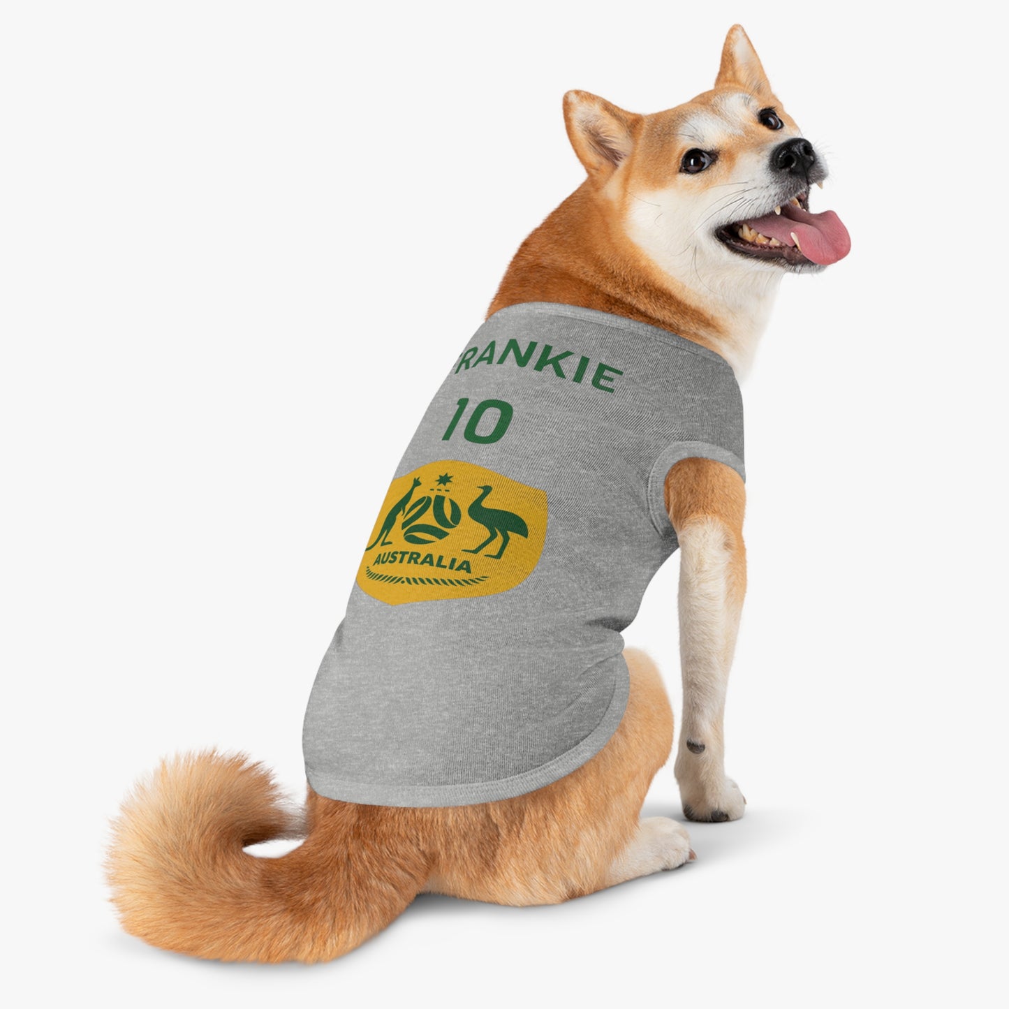 Customizable World Cup Pet Top — Team Australia