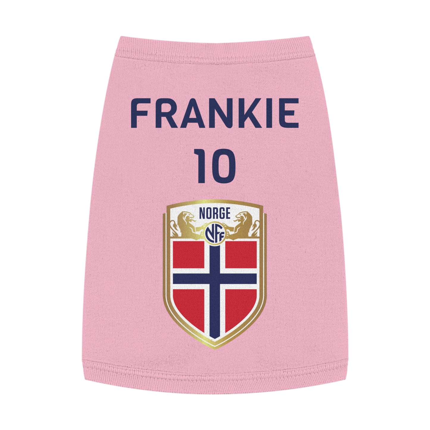 Customizable World Cup Pet Top — Team Norway