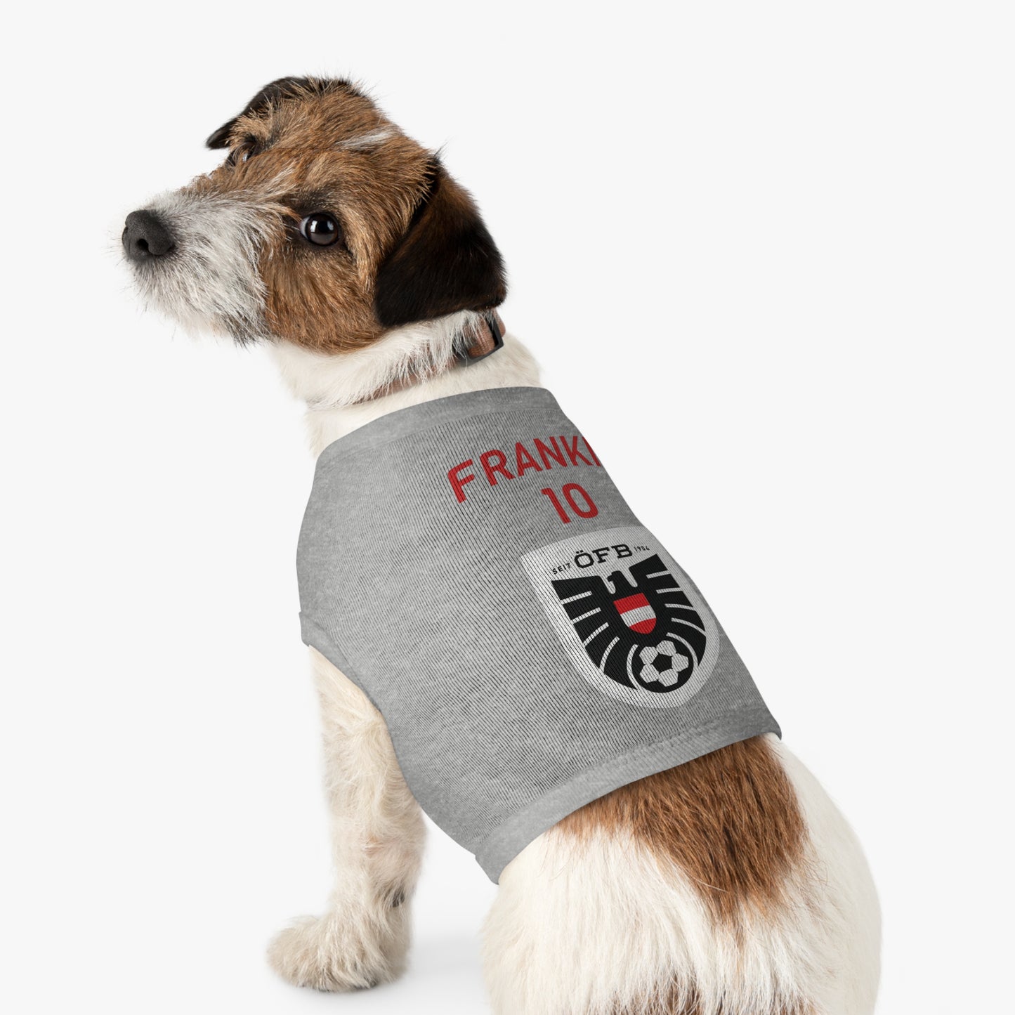 Customizable World Cup Pet Top — Team Austria