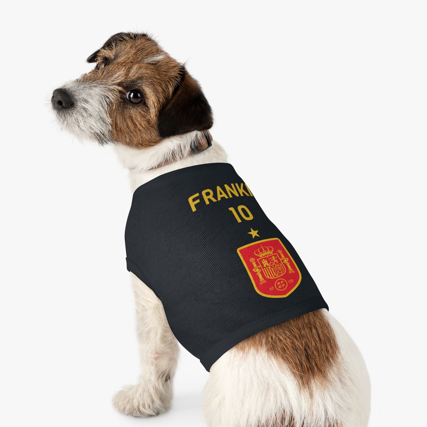 Customizable World Cup Pet Top — Team Spain