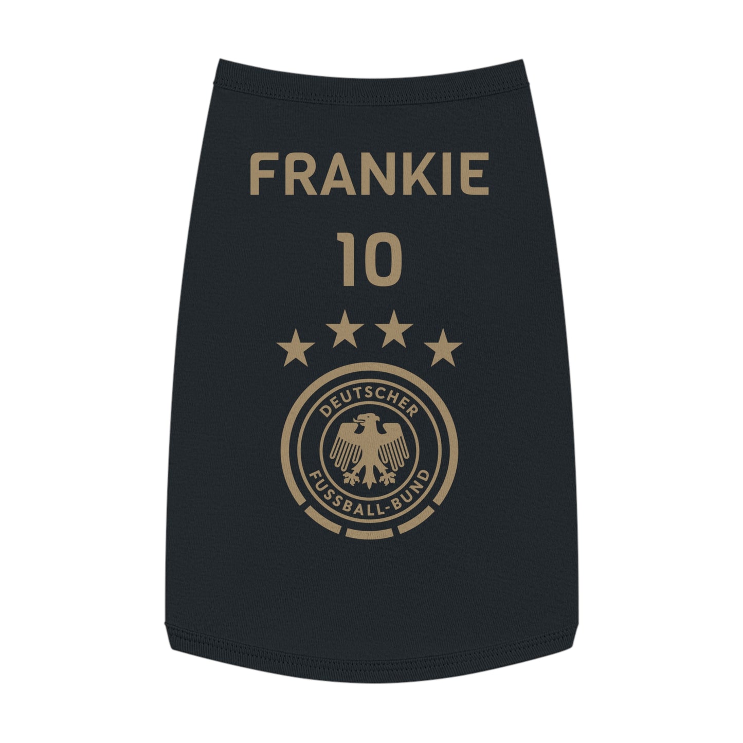 Customizable World Cup Pet Top — Team Germany