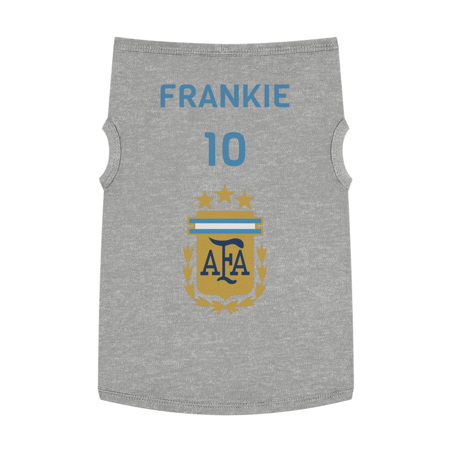 Customizable World Cup Pet Top — Team Argentina