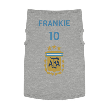 Customizable World Cup Pet Top — Team Argentina