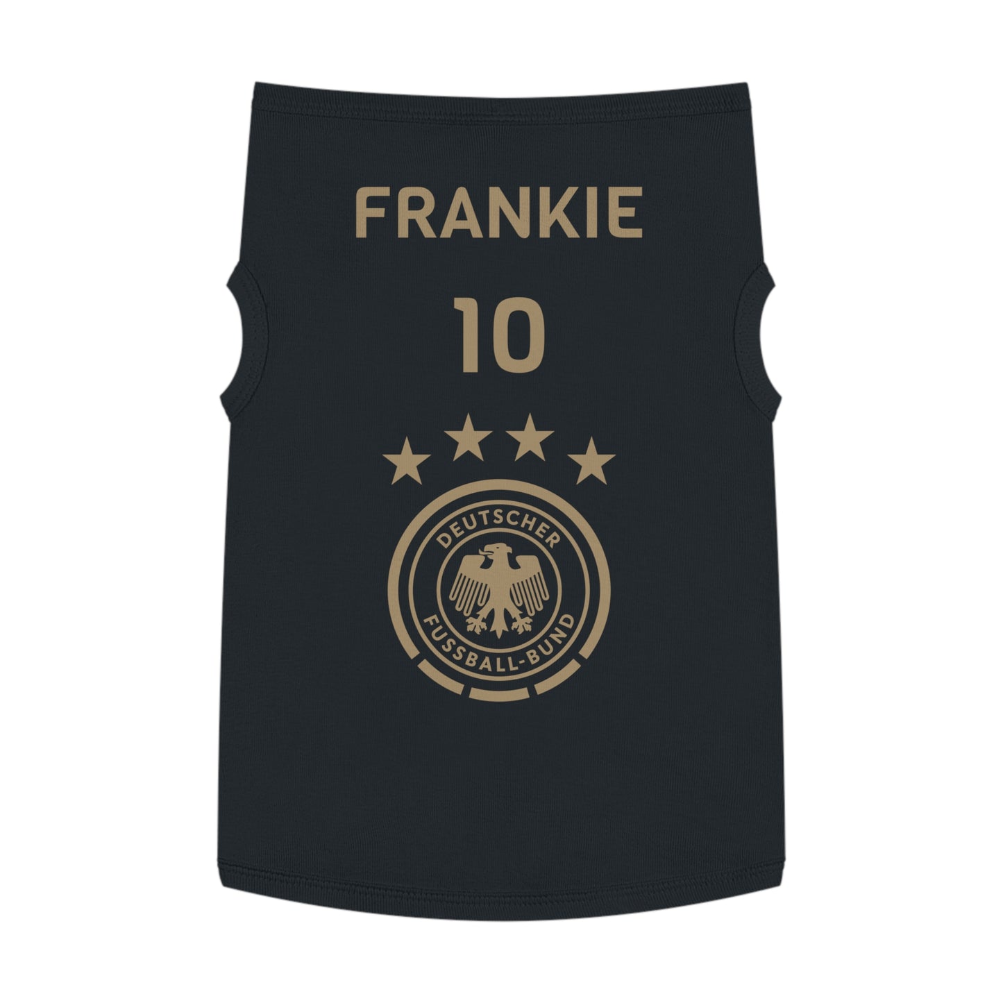 Customizable World Cup Pet Top — Team Germany