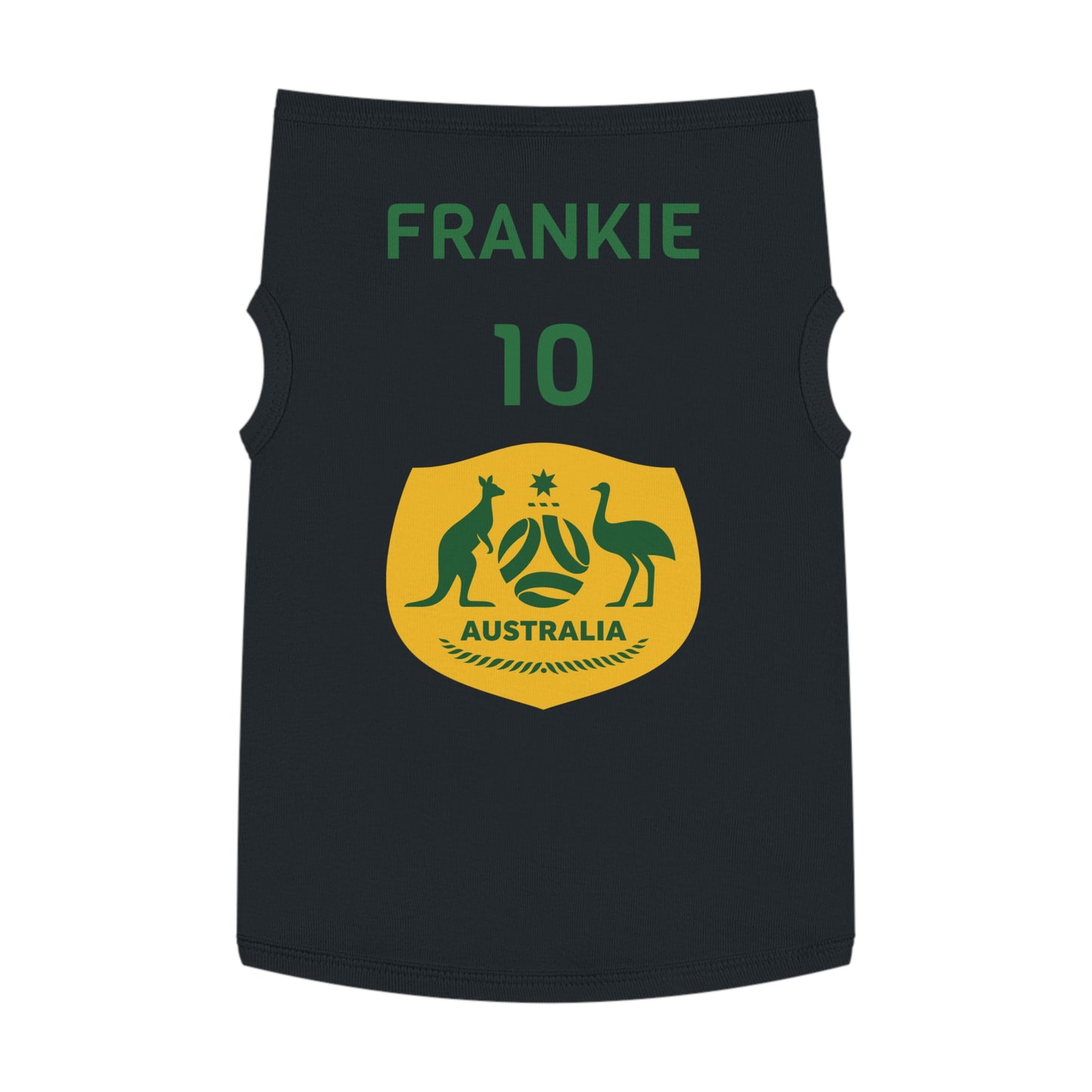 Customizable World Cup Pet Top — Team Australia
