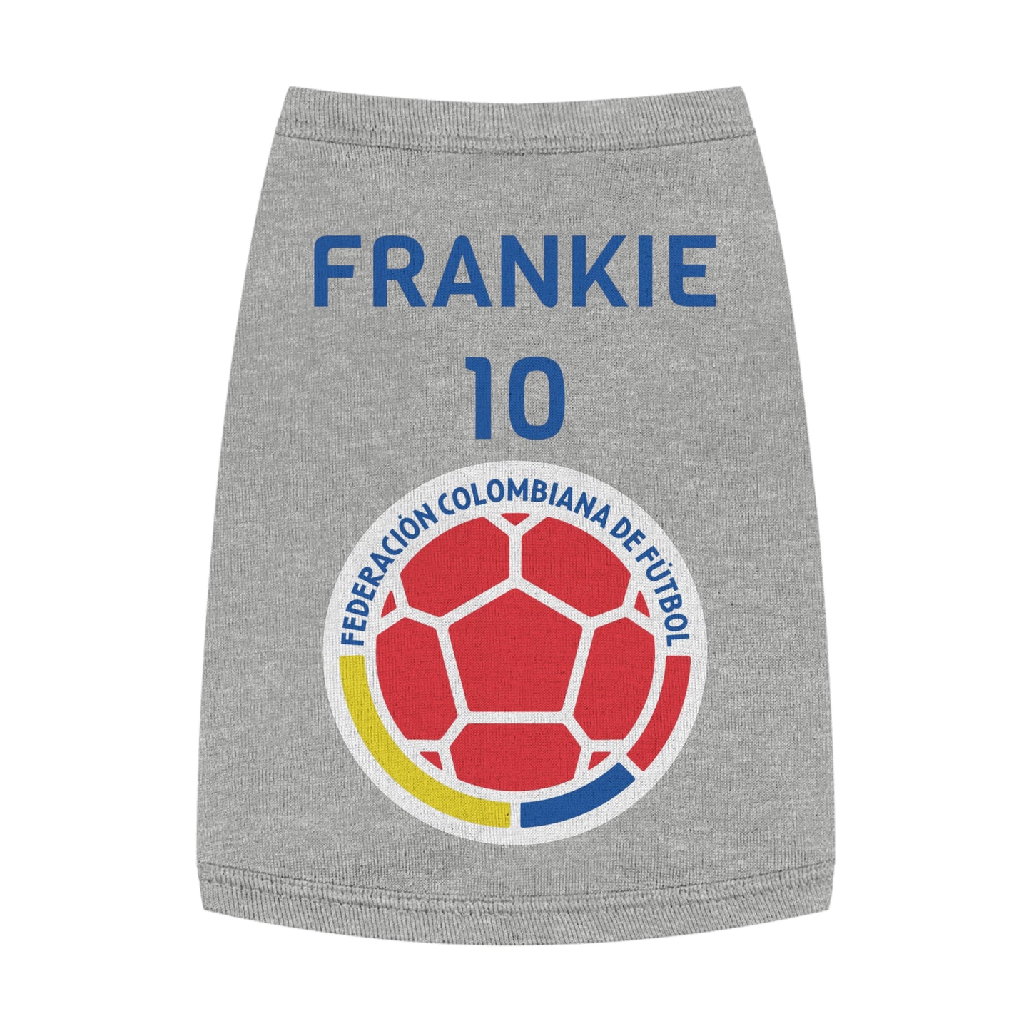 Customizable World Cup Pet Top — Team Columbia