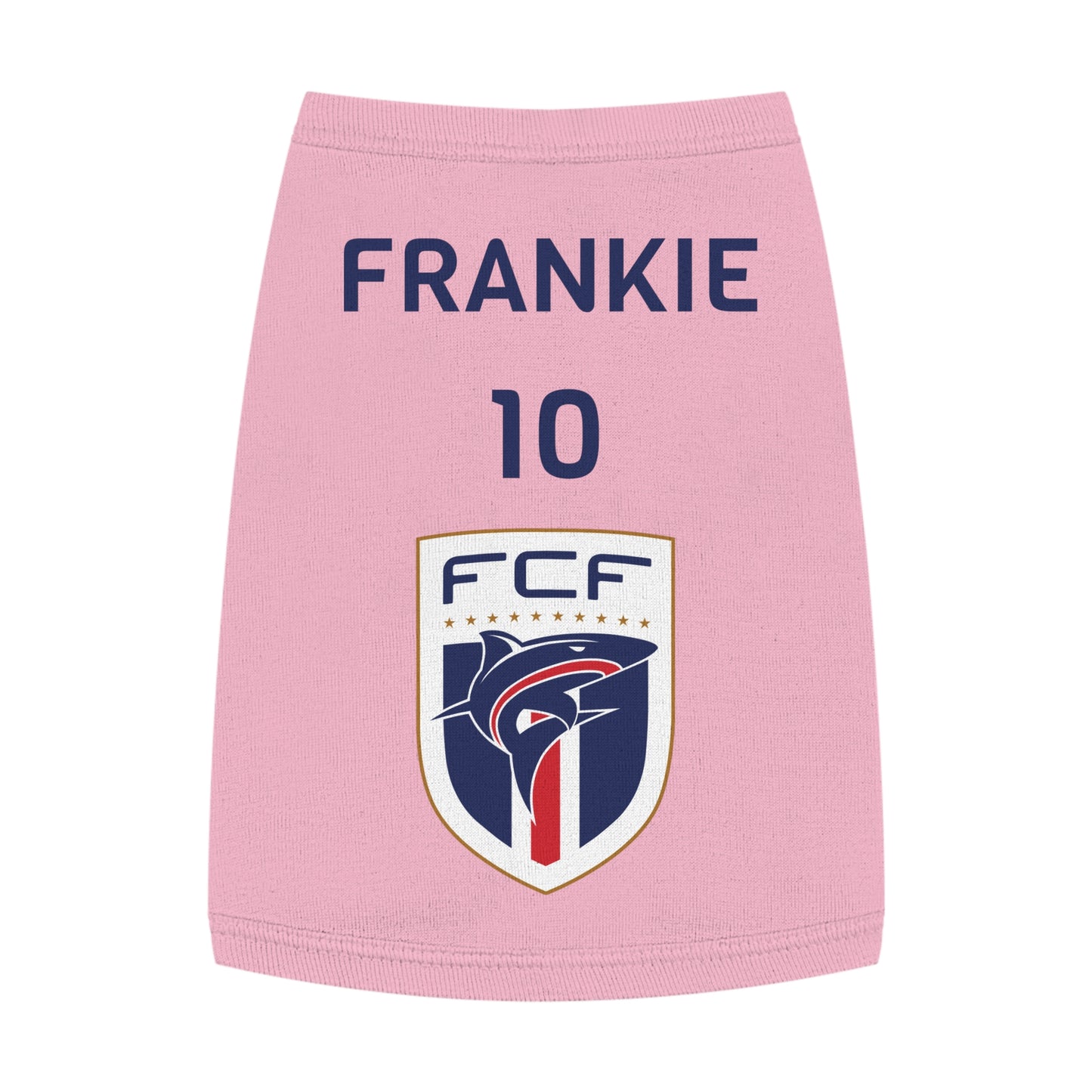 Customizable World Cup Pet Top — Team Cabo Verde