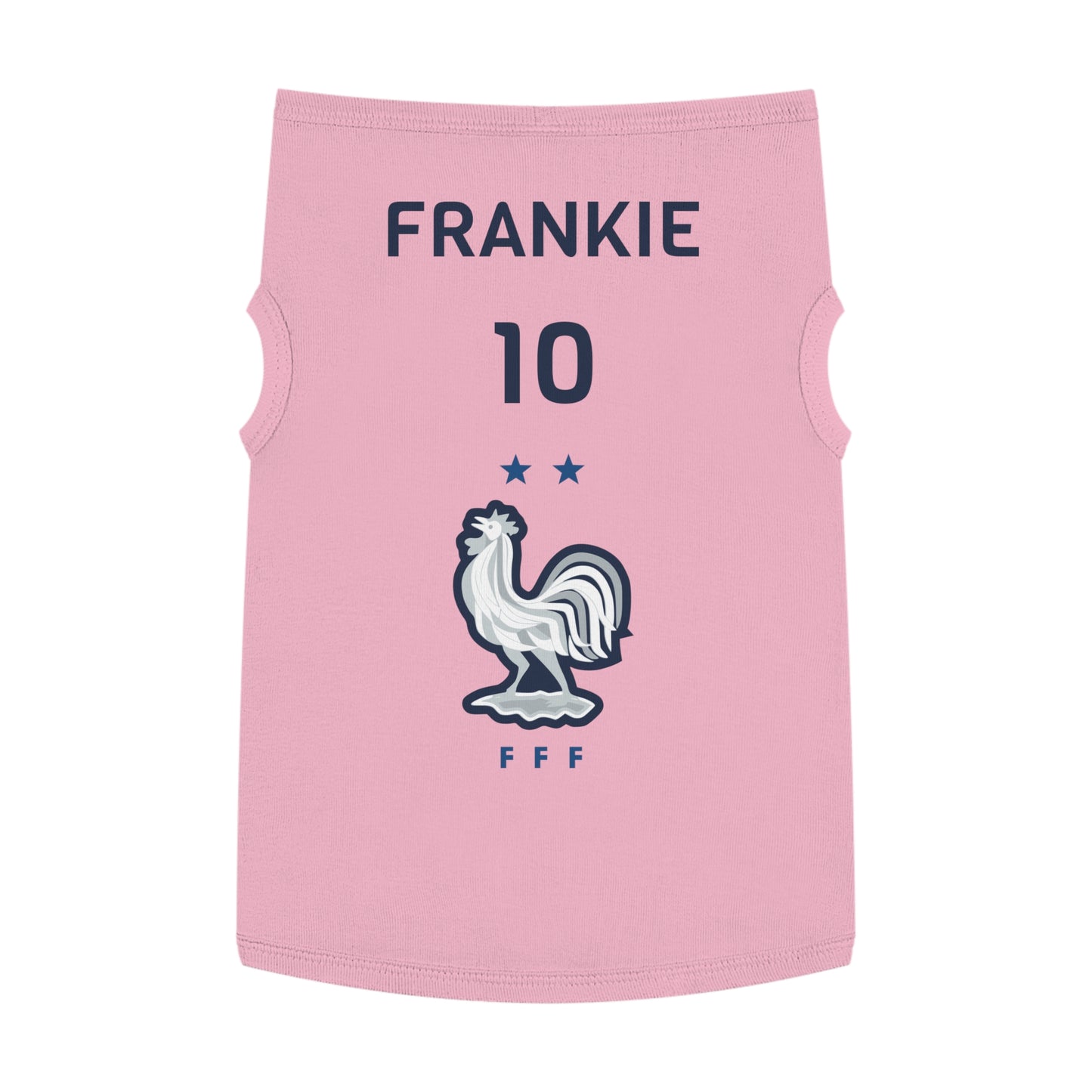 Customizable World Cup Pet Top — Team France
