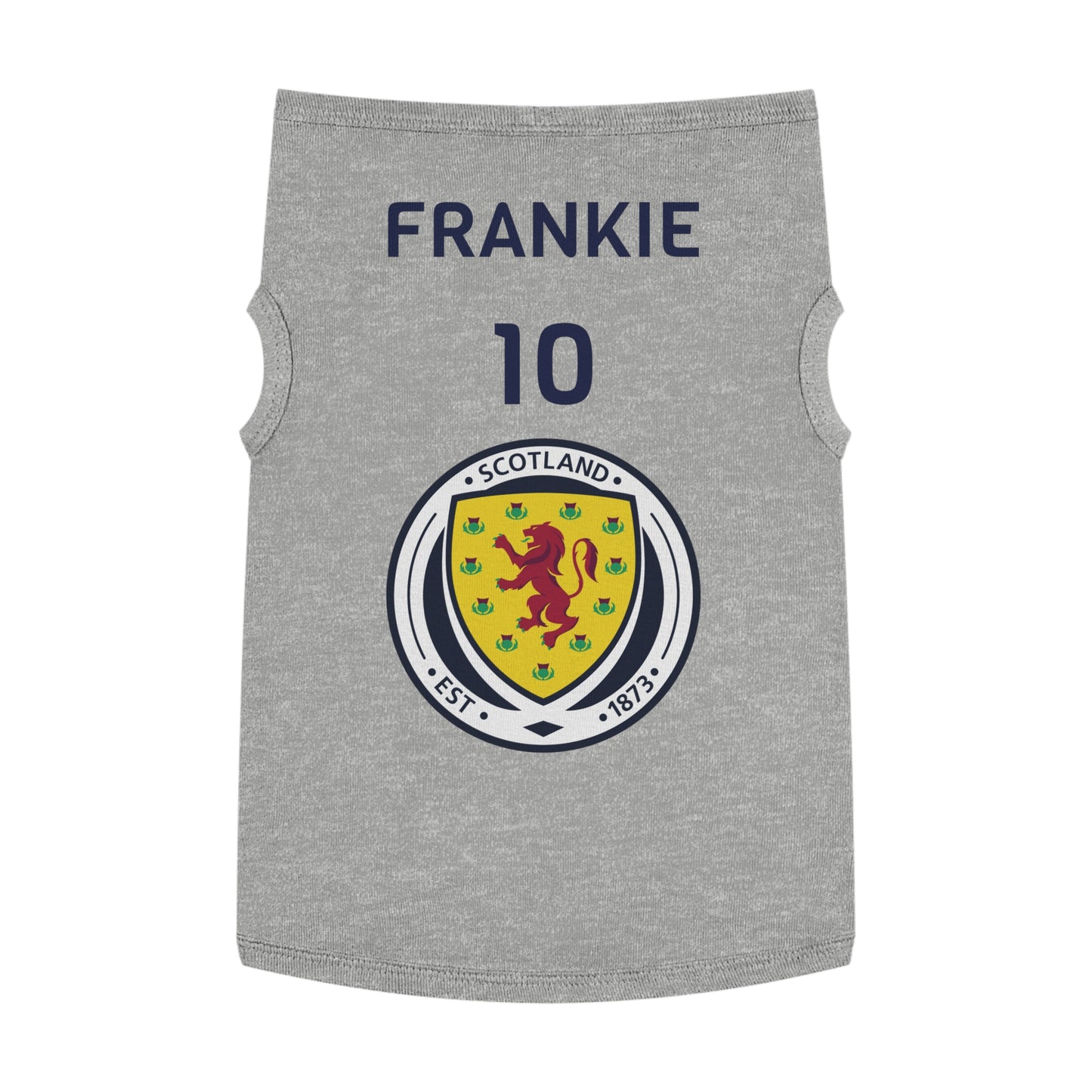 Customizable World Cup Pet Top — Team Scotland