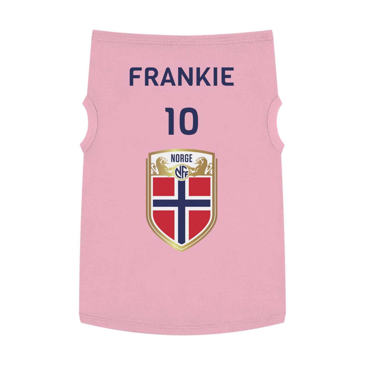 Customizable World Cup Pet Top — Team Norway