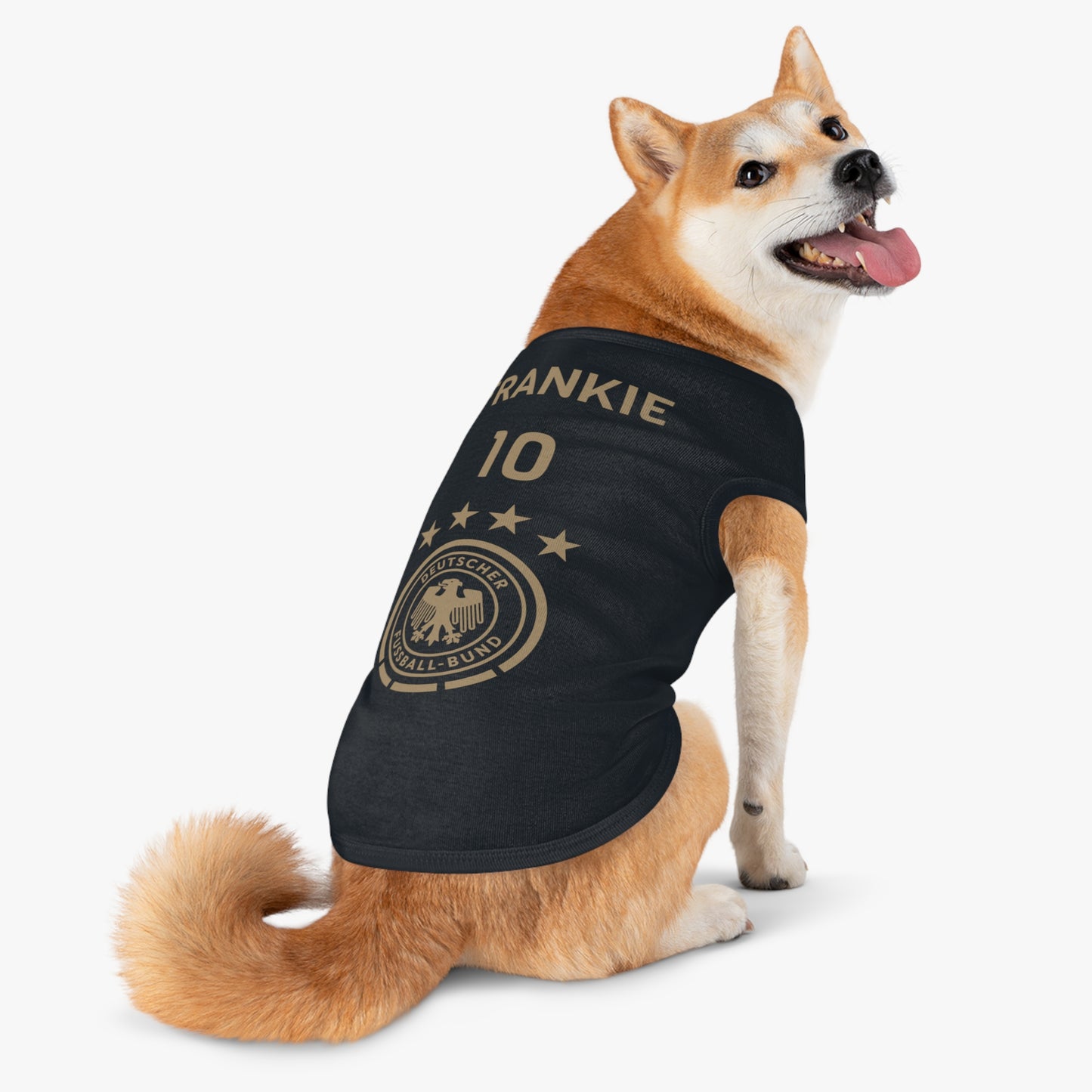 Customizable World Cup Pet Top — Team Germany