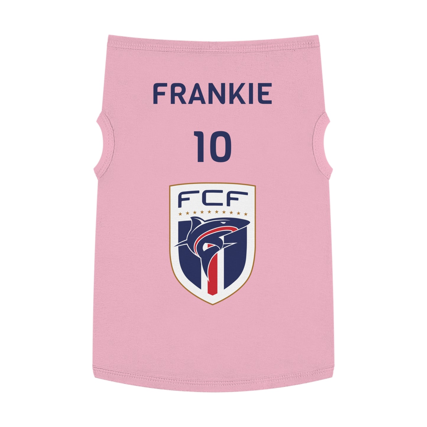 Customizable World Cup Pet Top — Team Cabo Verde