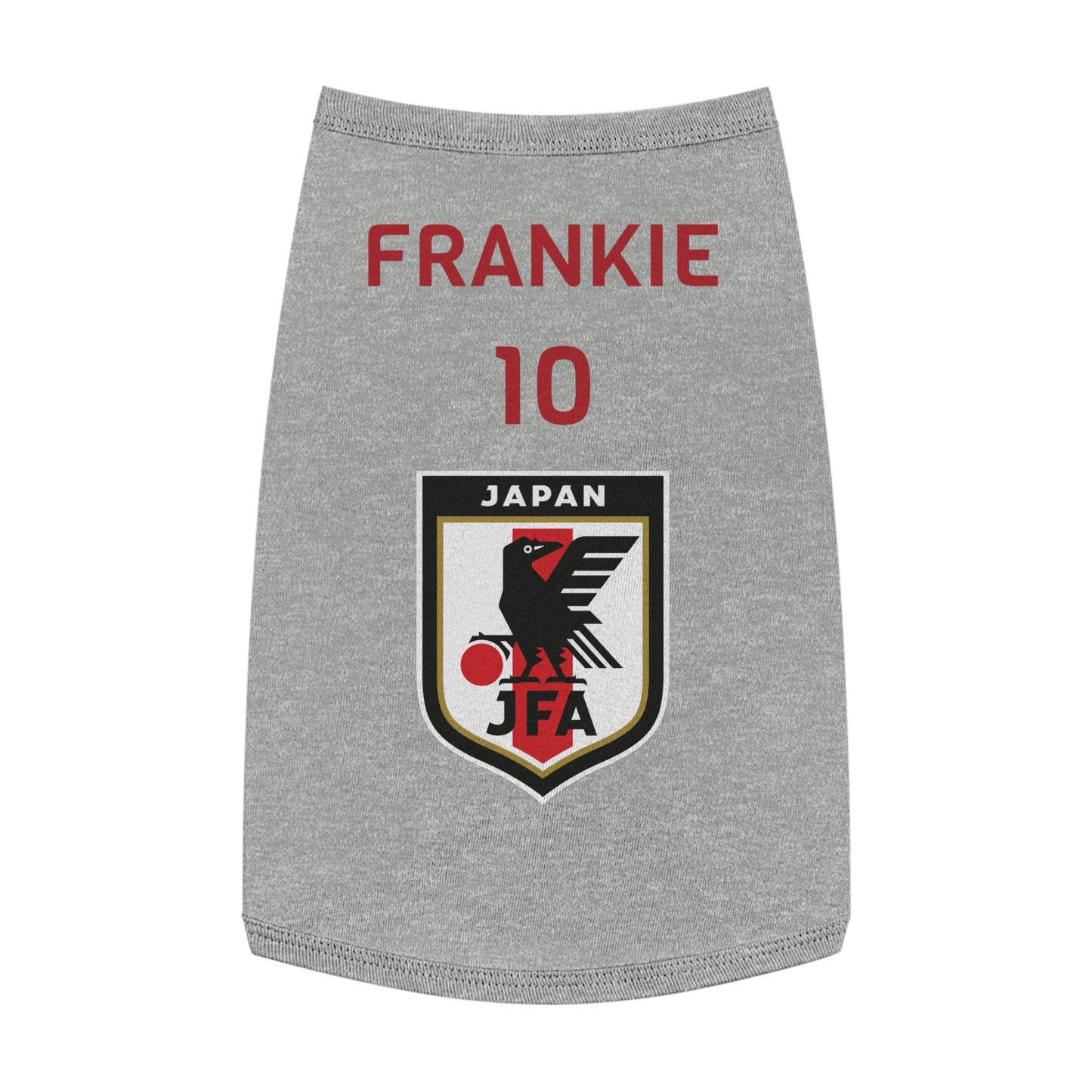 Customizable World Cup Pet Top — Team Japan
