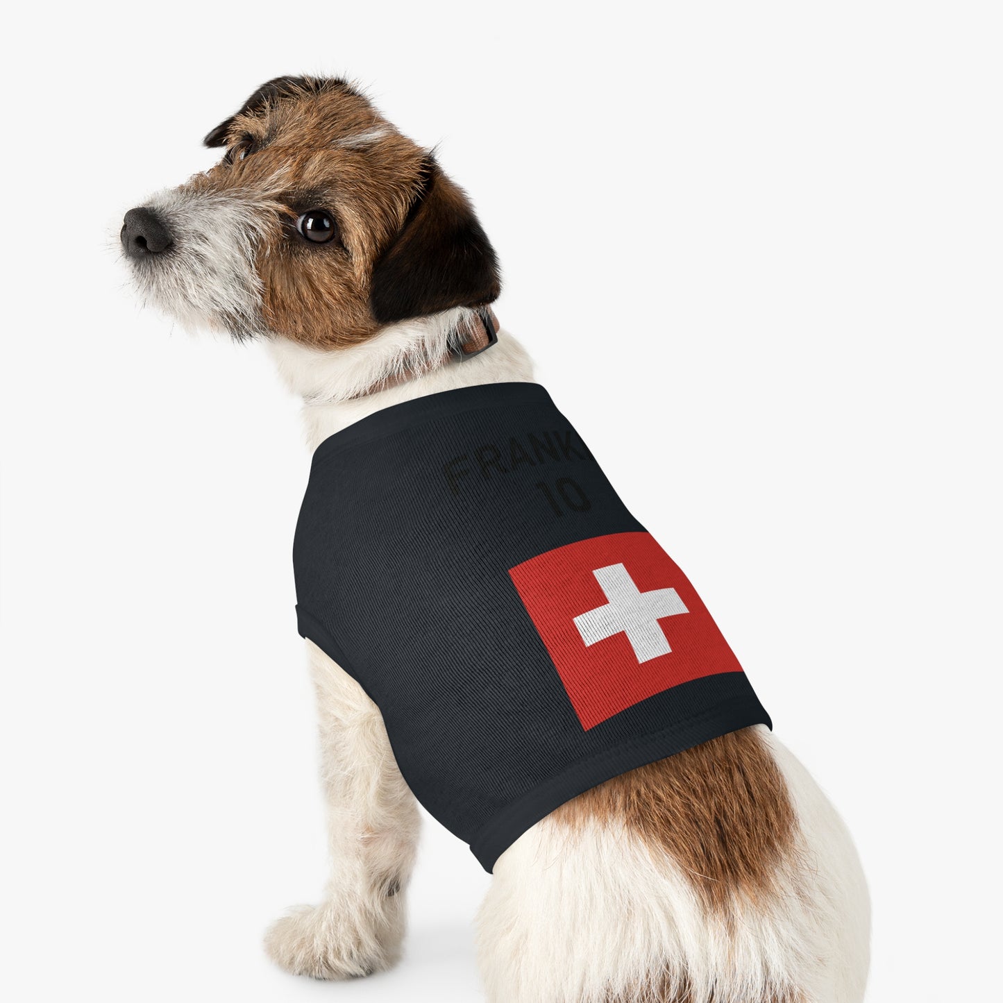 Customizable World Cup Pet Top — Team Switzerland