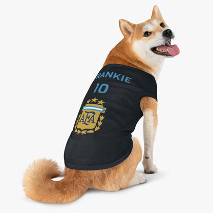 Customizable World Cup Pet Top — Team Argentina