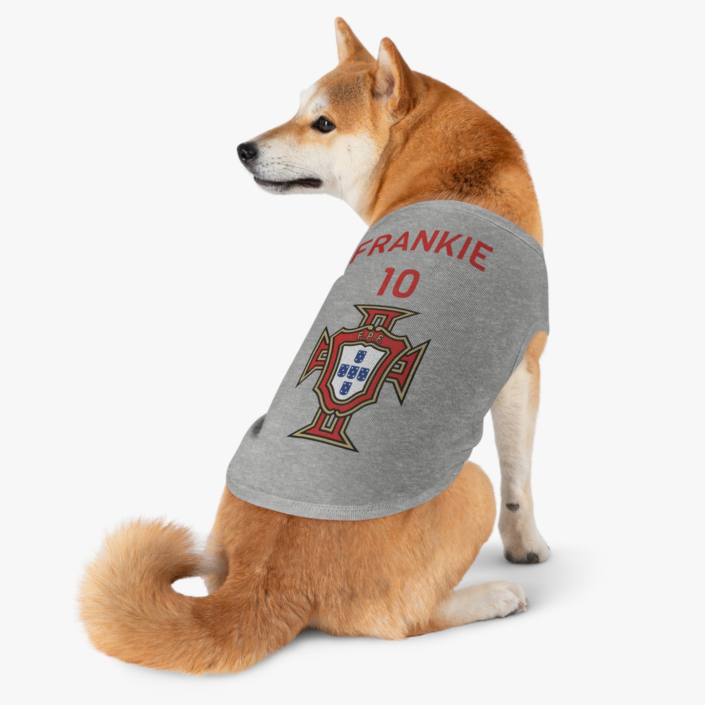 Customizable World Cup Pet Top — Team Portugal