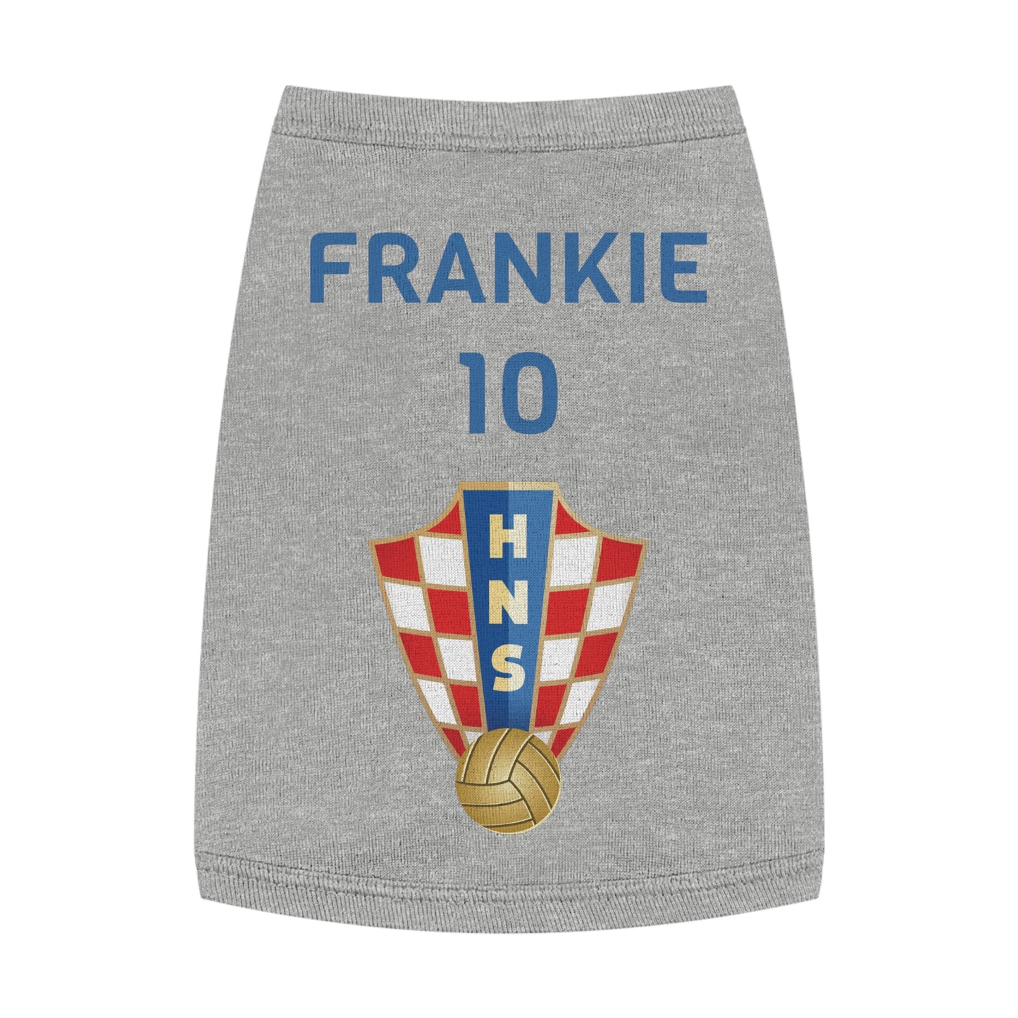 Customizable World Cup Pet Top — Team Croatia