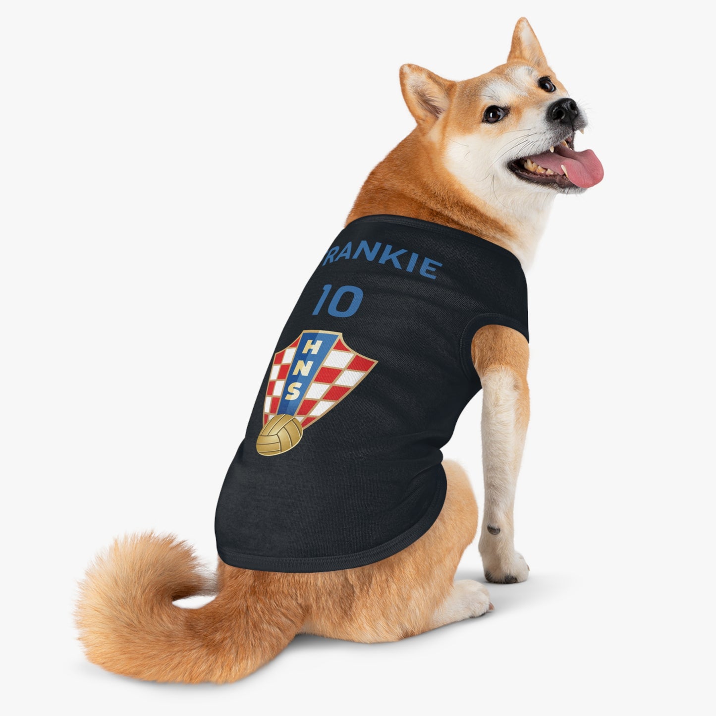 Customizable World Cup Pet Top — Team Croatia