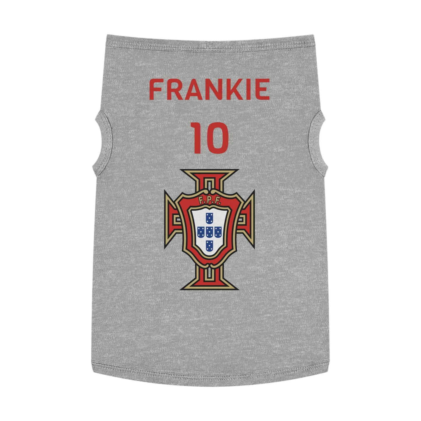 Customizable World Cup Pet Top — Team Portugal