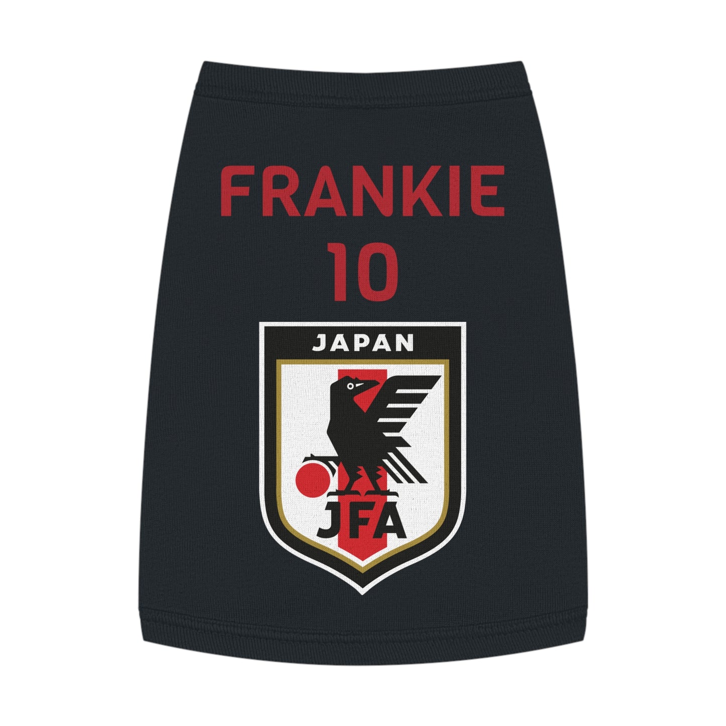 Customizable World Cup Pet Top — Team Japan