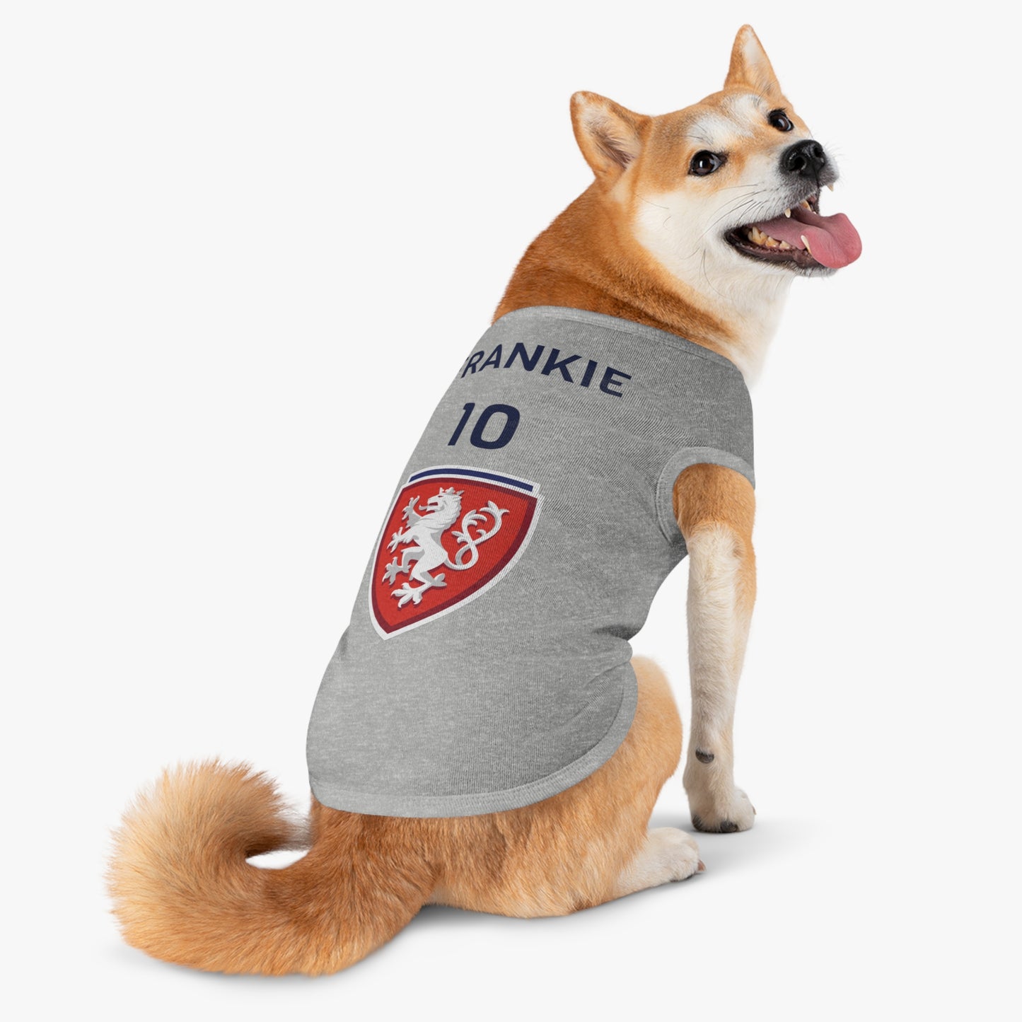 Customizable World Cup Pet Top — Team Czech