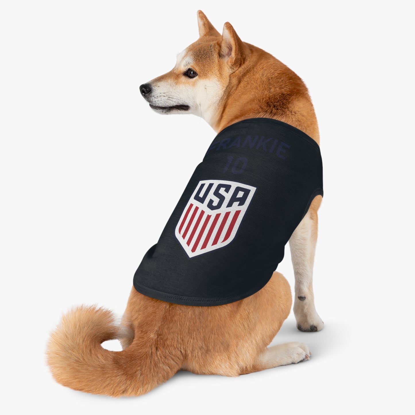 Customizable World Cup Pet Top — Team USA