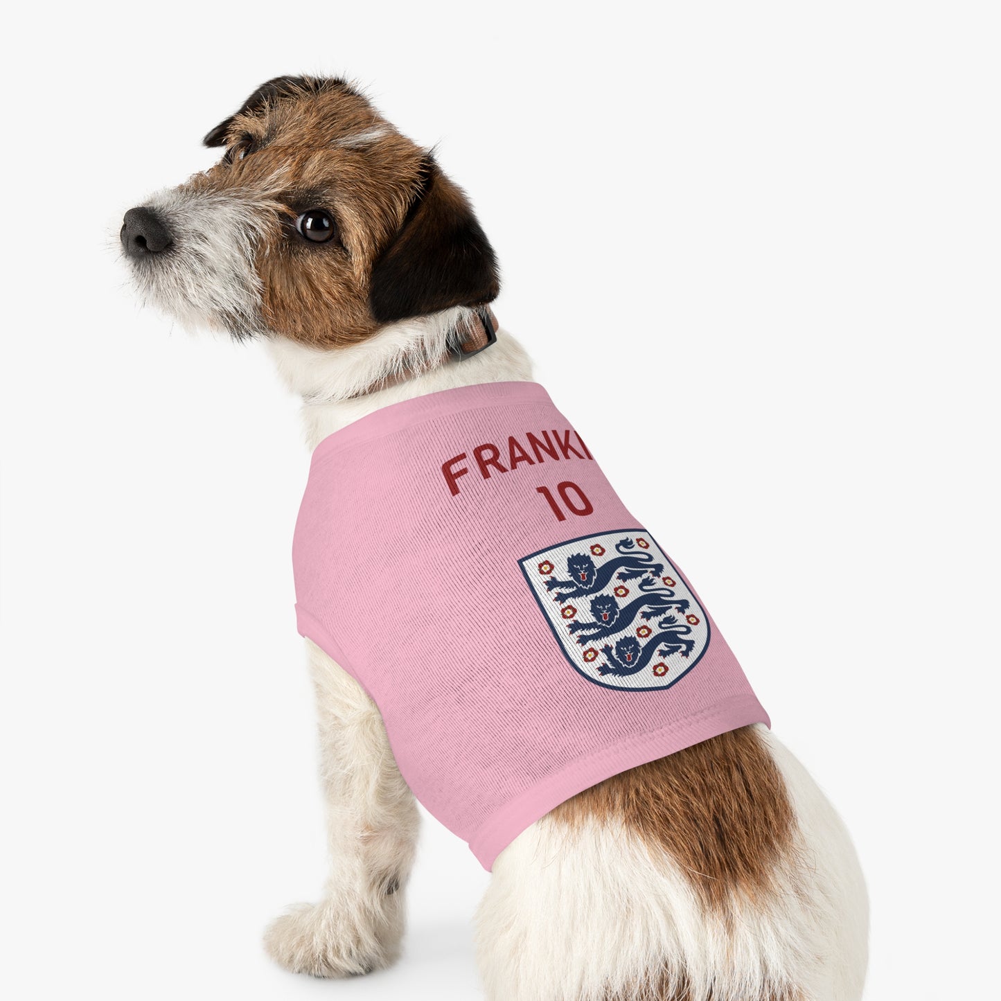 Customizable World Cup Pet Top — Team England