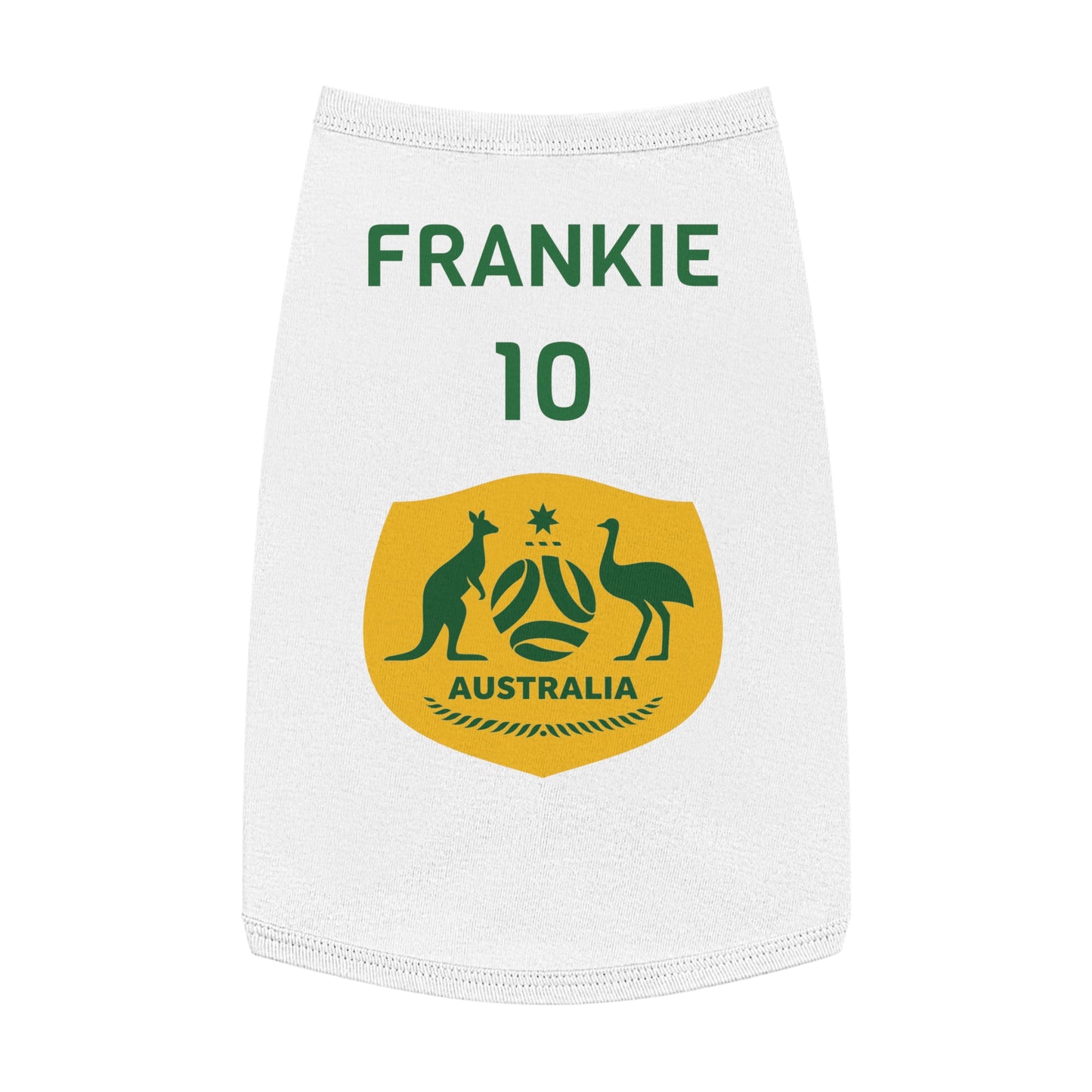 Customizable World Cup Pet Top — Team Australia