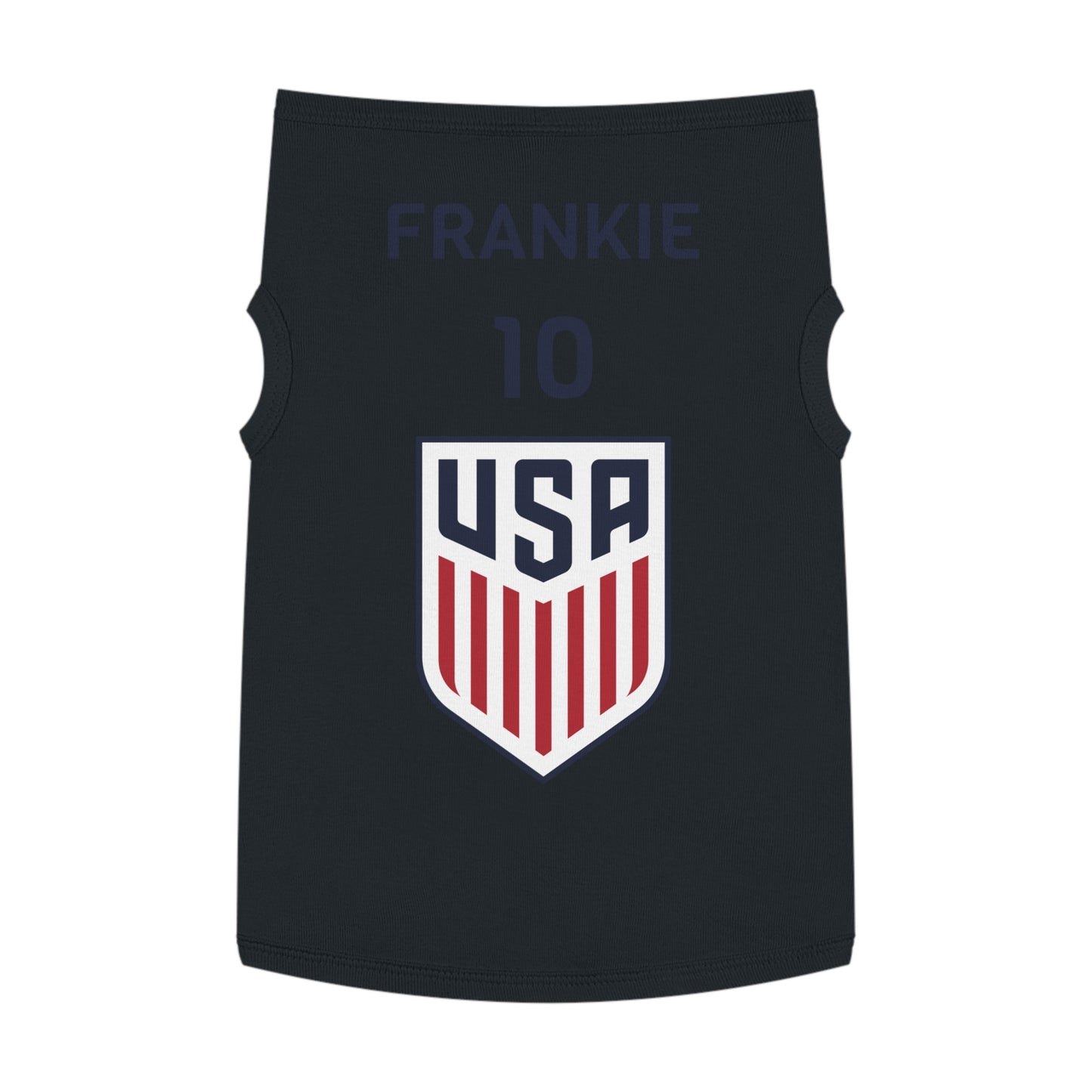 Customizable World Cup Pet Top — Team USA