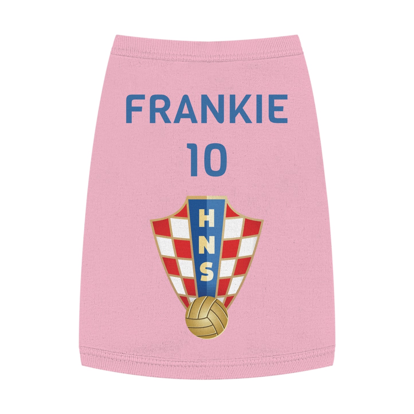Customizable World Cup Pet Top — Team Croatia
