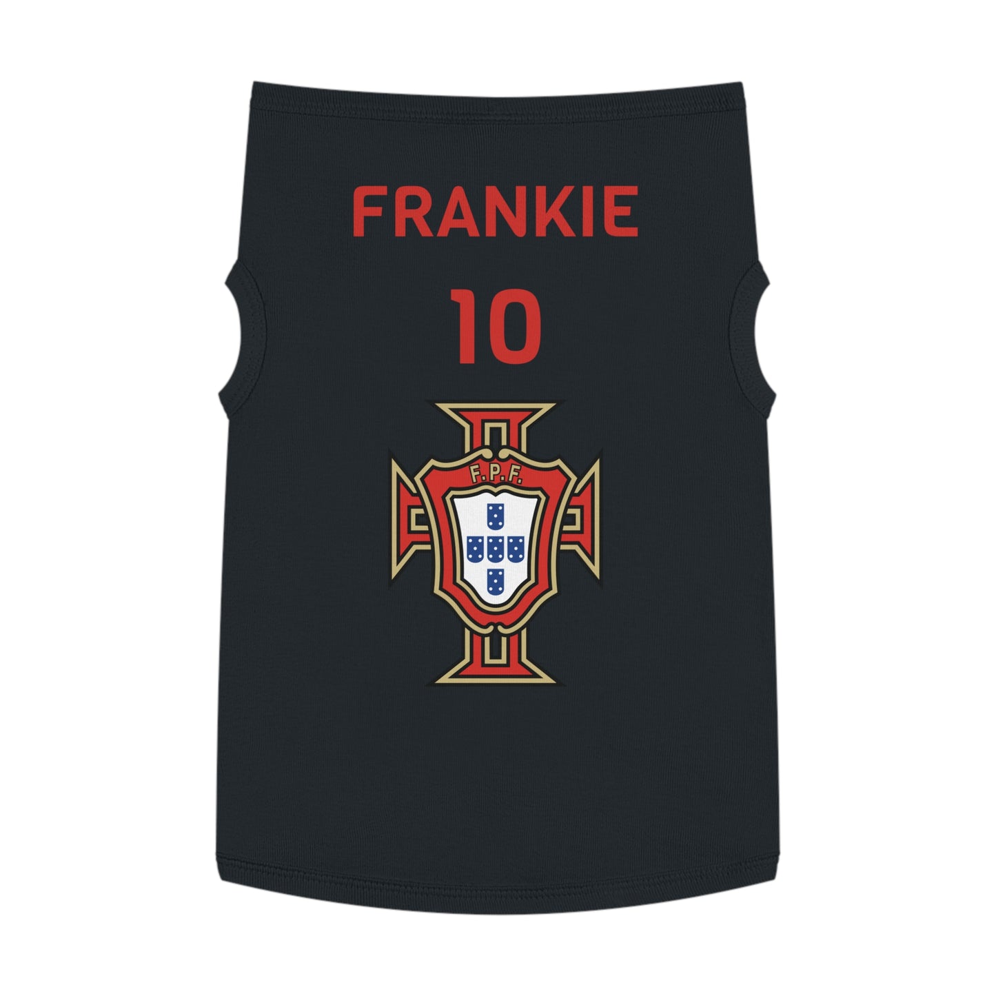 Customizable World Cup Pet Top — Team Portugal