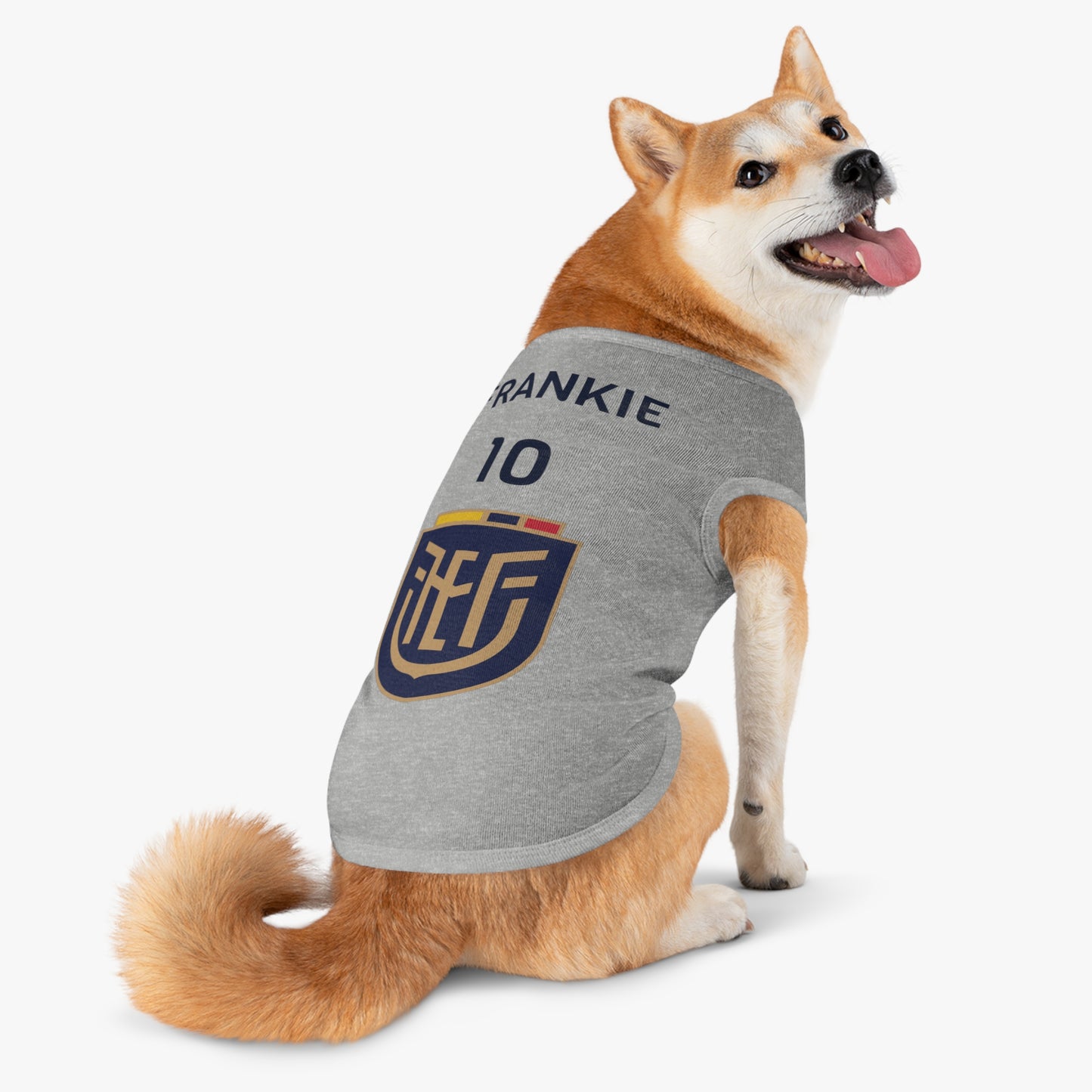 Customizable World Cup Pet Top — Team Ecuador