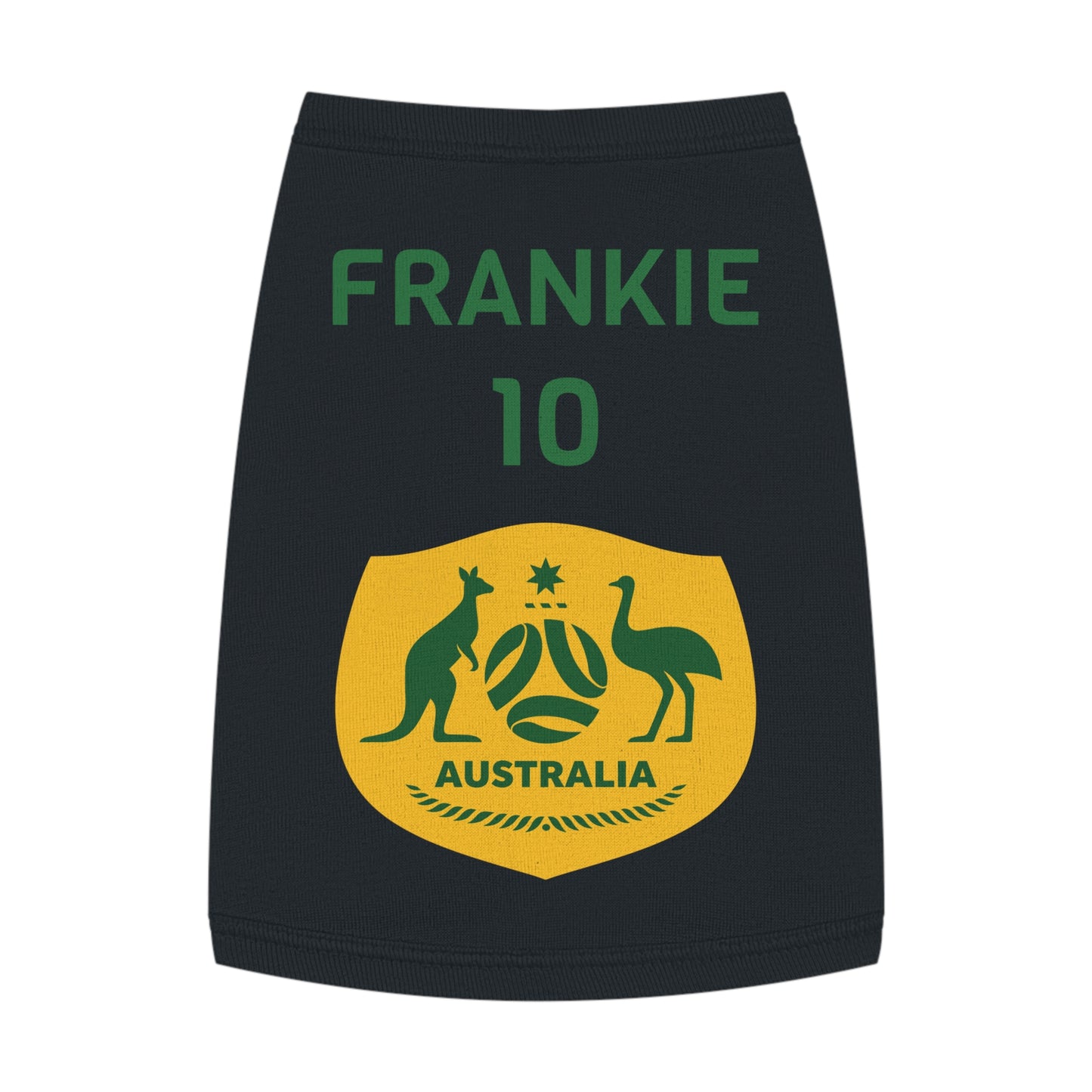 Customizable World Cup Pet Top — Team Australia