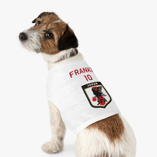 Customizable World Cup Pet Top — Team Japan