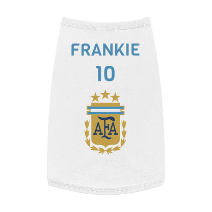 Customizable World Cup Pet Top — Team Argentina
