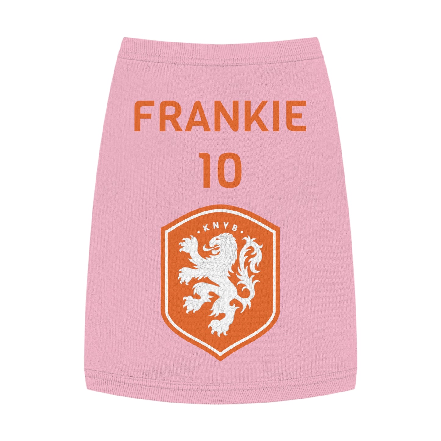 Customizable World Cup Pet Top — Team Netherlands
